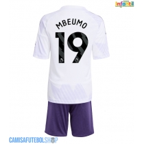 Camisa de time de futebol Manchester United Bryan Mbeumo #19 Replicas 2º Equipamento Infantil 2025-26 Manga Curta (+ Calças curtas)